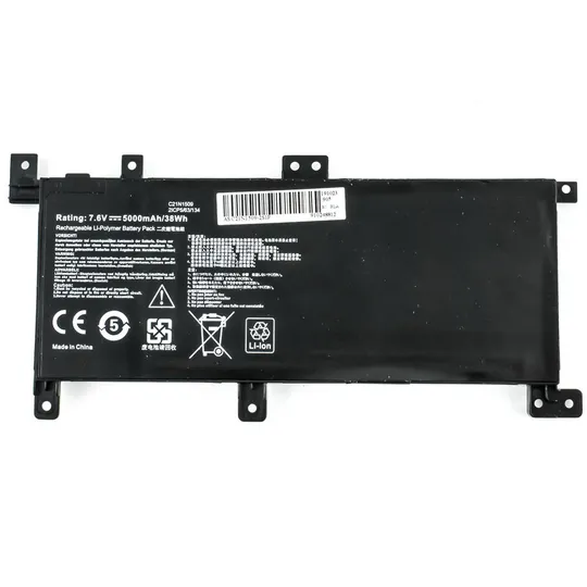 Батарея для ноутбука ASUS C21N1509 (X556UA, X556UB, X556UF, X556UJ series) 7.6V 5000mAh 38Wh Black Ціна