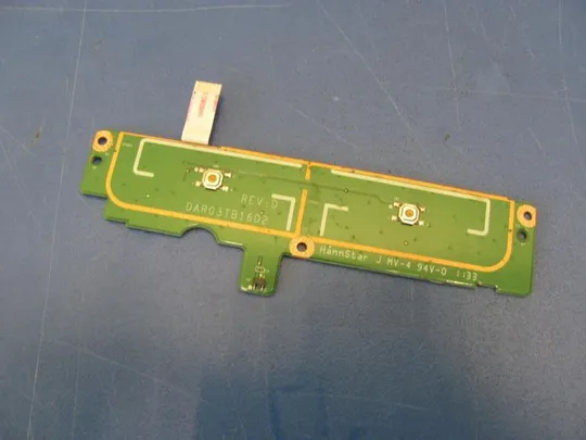 номер0009-1 Кнопки тачпада DAR03TB16D2 09WDWH для DELL N7110 VOSTRO 3750 додаткова плата Клавіші тачпаду кнопки кліку кнопки touchpad Touchpad Mouse Button Board Touchpad Button оригінал Ціна