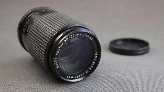 Об&#039;єктив Fujica DM Super Cosina 80-200mm/4.5-5,6 MC ф52mm формат (24x36mm) Вживане З аукціону