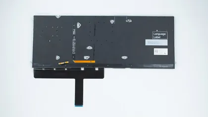 фото, Клавіатура для ноутбука ASUS (UX490 series) rus, blue, без фрейма, підсвічування клавіш