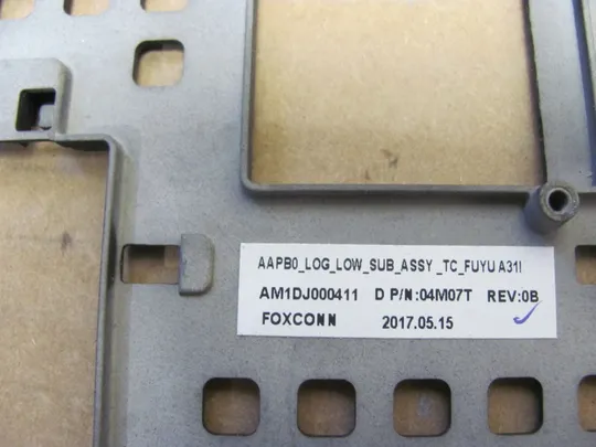 номер0999-2 Кришка дно піддон корпуса Нижний корпус (дно) для ноутбука Низ з type-c портом AM1DJ000411 04M07T  для Dell Precision 7710 7720 оригінал Недорого