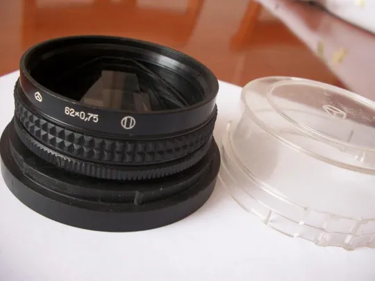 Купити СССР Эффектная Насадка, 62x0,75  Футляр [как новая-блеск] Цена-min [в ибей не новая-два раза дороже]