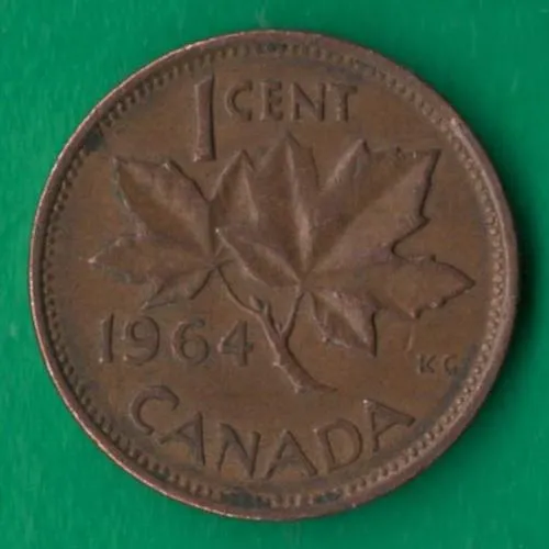 Купити 1 цент 1964 року Канада [МШ]