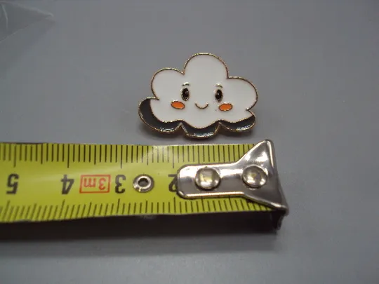 Купити Значок пін погода хмара хмаринка хмарка знак брошка №18460
