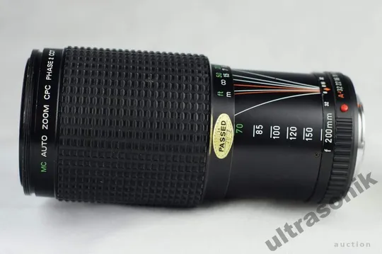 Pentax-PK Phase 2 70-200mm/4.0 MC Macro ф58мм З аукціону
