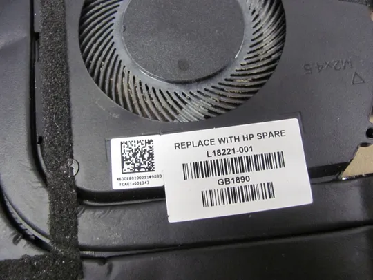 826-26 система охолодження L18221-001 460.0E802.0021   для HP Pavilion X360 14-CD 14M-CD  оригінал З аукціону