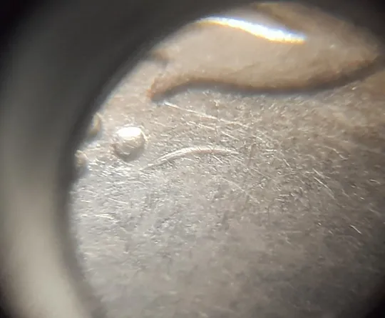 (6318) 5 копійок 1992 царапини штемпеля біля 2 та 3 грона на реверсі (5 копеек 1992 брак) Де купити