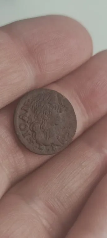 1661 год монета солид Польша Ян 2-й Казимир всадник с мечом,Состояние! nk784 З аукціону