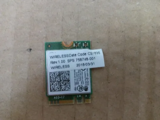 №243-23 WI-FI адаптер 756748-001 для HP Probook 840 G2 оригінал Ціна