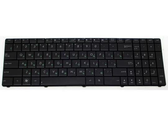 Клавиатура для ASUS K53Z, X53U, K53TA, K53TK, K73T, K73TA ( RU Black ). З аукціону