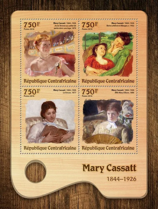 ЦАР-Живопись-Знаменитые Художники-2016. Оптовый лот ! 14 чистых полных комплектов.MNH. Інтернет-аукціон