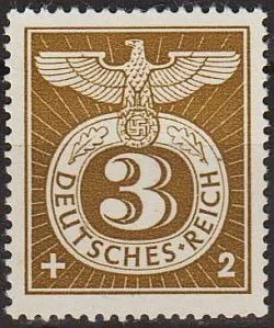 1943 - Рейх - Спецзнак Mi.830  (*) Ціна