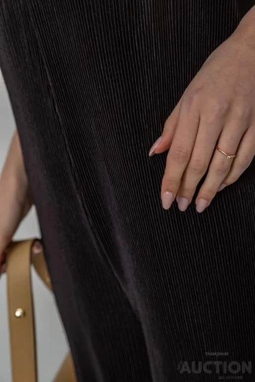 Комбинезон женский однотонный 244R084, цвет Черный Де купити