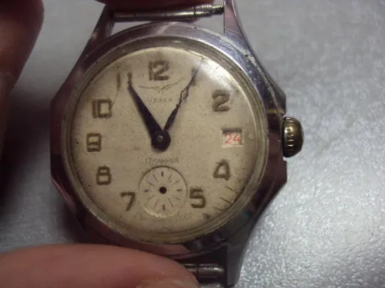 Наручные часы чайка ссср 17 камней №10095 Характеристики