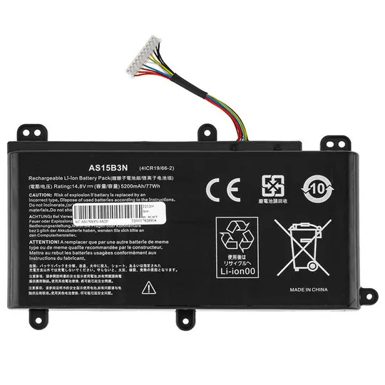 Батарея для ноутбука ACER AS15B3N (Predator 15 G9-591, G9-593) 14.8V 5200mAh Black Ціна