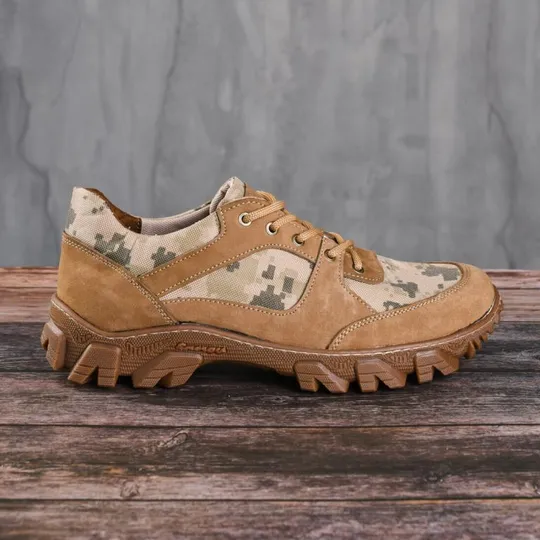 Купити Кроссовки мужские тактические ВСУ (ЗСУ) Пиксель 7095 40 р 26 см хаки