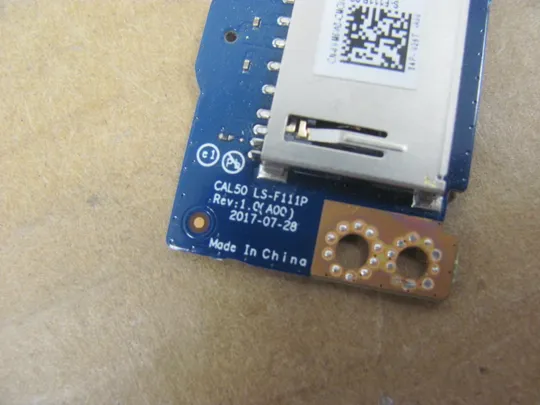 875-20 плата CAL50 LS-F111P NBX00028B00 для  DELL Inspiron 15 5570 5575 Оригінал Інтернет-аукціон