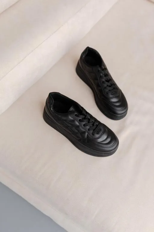 Кроссовки женские Fashion Samantha 3949 39 размер 25 см Черный Інтернет-аукціон