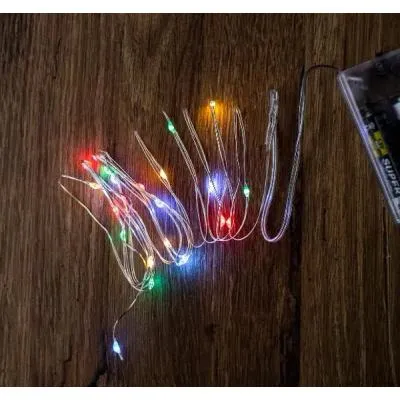 Гирлянда BPNY Color 100 LED, 10М, 3хАА (102959) Ціна