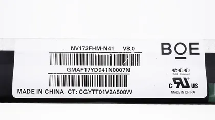 фото, Матриця 17.3 NV173FHM-N41 (1920*1080, 30pin(eDP, IPS, 300cd/m2, кольоропередача 72%), LED, SLIM(вертикальні вушки), матова, роз'єм