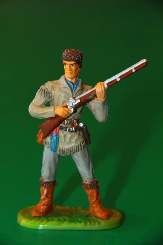 ТРАПЕР З МУШКЕТОМ № 6980 70мм траппер ELASTOLIN ФРГ люкс Ціна