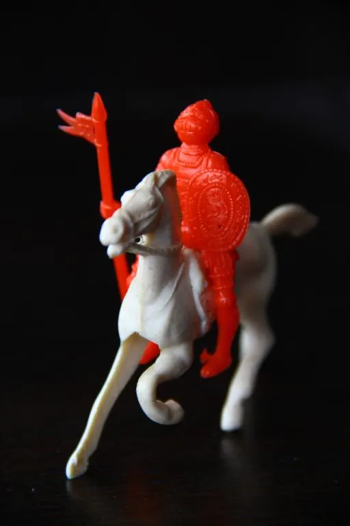 рыцарь с флагом на коне 50-52мм MPC США Ціна