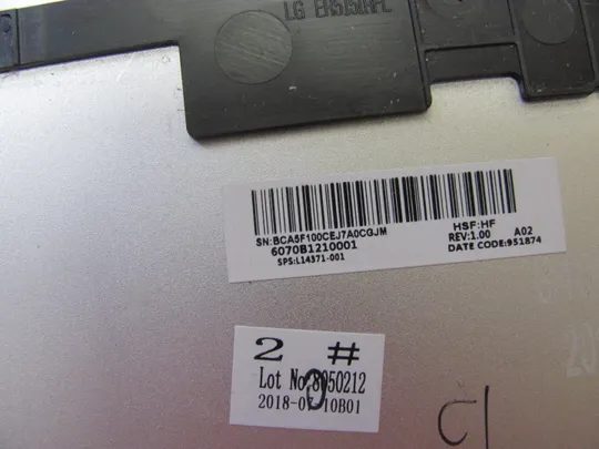 номер1017-13 Кришка дно піддон корпуса Нижний корпус для ноутбука Низ Корпус D 6070B1210001 L14371-001 для  HP Elitebook 745 840 G5 G6 оригінал в Україні