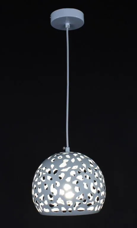 Купити Люстра подвесная на 1 лампочку 27802 Белый 25-200х20х20 см.