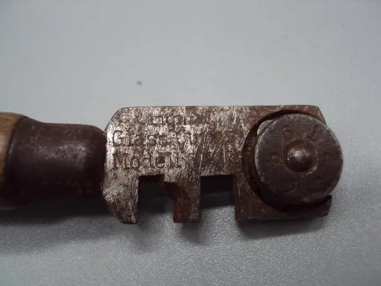 Стеклорез роликовый glass modell cst металл, ручка дерево винтаж длина 13,5 см №13559 Недорого