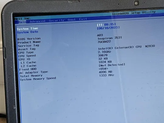 Купити Материнська плата Dell Inspiron 3531 LA-B481P N2830 SR1W4 DDR3L