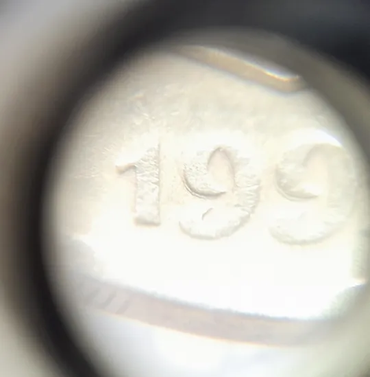 (3576) 25 копійок 1992 2ААм зминання елементів зображення на аверсі - 5 монет одним лотом (25 копеек 1992 2ААм сминание смятие) З аукціону