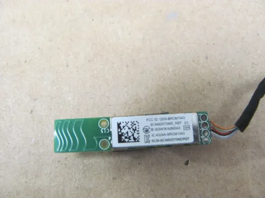 660-9 Плата Bluetooth BCM92070MD 351019J00-27F-G для HP EliteBook 8570P 8560P оригінал З аукціону