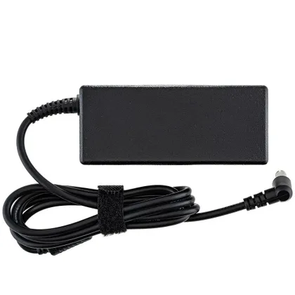 фото, Блок живлення для монітора LG 19V, 3.42A, 65W, 6.5*4.4мм+PIN, black (без кабеля!)