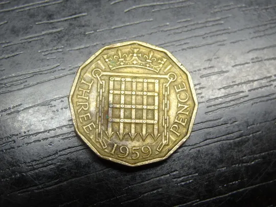 3 пенса Британія 1959 Ціна