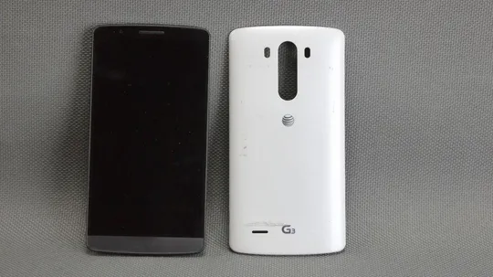 LG G3 оригинальный смартфон LG-D855 LTE белый экран 5.5" 1440 x 2560 px True HD-IPS З аукціону