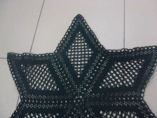 салфетка вязаная крючком звезда давида №16 Продаж