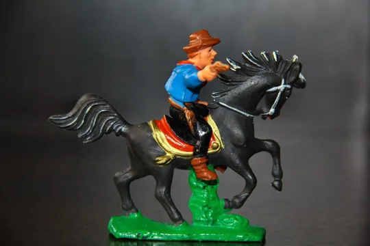 Купити ковбой ГДР №091 ДЖИМ БРИДЖЕР Фрихольд Фишер на коне №312