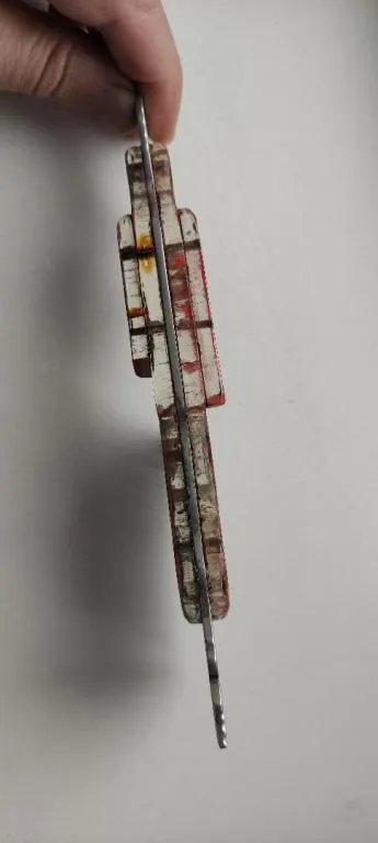 1980-е. Редкая расчёска "Попугай "  3d ИТК  cp246 З аукціону