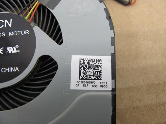 номер0187-14 Вентилятор (кулер, FAN) DC28000JRF0 для Acer Aspire 3 A315-53 A315-33 A315-41 A315-53 AN515-51 AN515-52 AN515-53 оригінал З аукціону