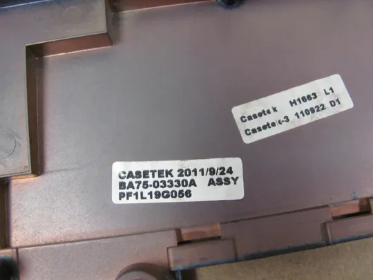 830-4  Кришка дно, корито, піддон корпуса BA75-03330A  для  SAMSUNG  NP700 NP700G7A 700G  оригінал Характеристики