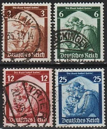 фото, 1935 - Рейх - Возвращение Саара Mi.565-68 _14.0 €