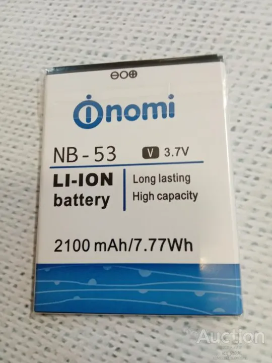Аккумулятор (оригинал 100%) для Nomi NB-53 новый З аукціону
