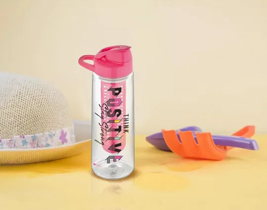 Бутылка для воды Gustо Lidya GT-G-912051-pink 730 мл розовая Ціна
