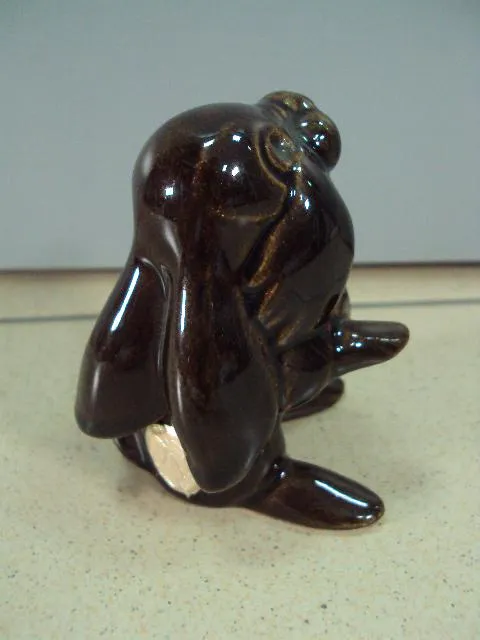 Фигура керамика статуэтка заяц зайка зайчик высота 8,5 см №188 Де купити