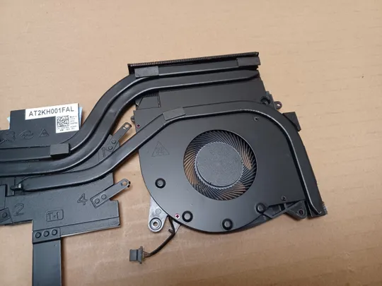 номер1057-17 система охолодження AT2KH001FAL 0X9FRW  для Dell Alienware M15 R2 Охолоджувальна система Кулери та системи охолодження Охолодження материнської плати cooling system Кулер Охолоджувальний блок  оригінал Продаж