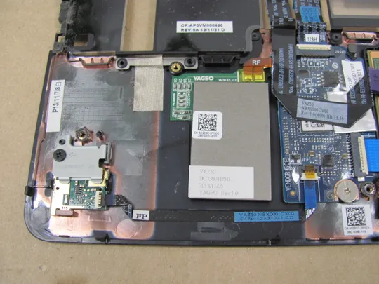 647-4 Кришка панель палмрест тачпад AP0VM000420  для Dell Latitude E7240  оригінал Інтернет-аукціон