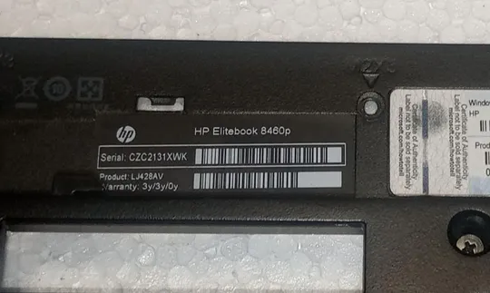 Нижня частина корпуса (піддон) з ноутбука HP EliteBook 8460p 642749-001 6070B0478801 Продаж