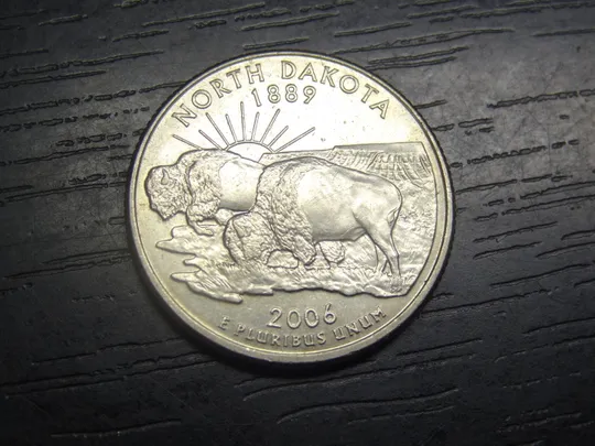 1/4 долара 2006 P США Північна Дакота Ціна