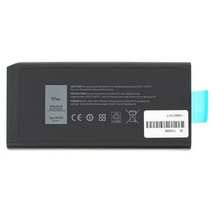 фото, Батарея для ноутбука DELL DKNKD (Latitude 5404, 5414, 7404, 7414 Rugged Extreme) 11.1V 8550mAh 97Wh Black