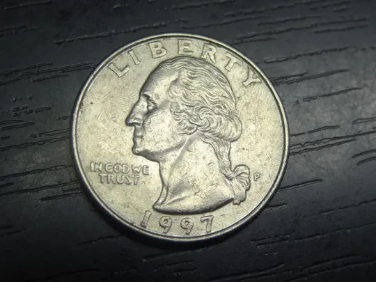 1/4 долара 1997 P США Ціна